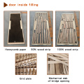 GO-A023 Diseños de puerta individual de madera MDF de alta calidad MDF